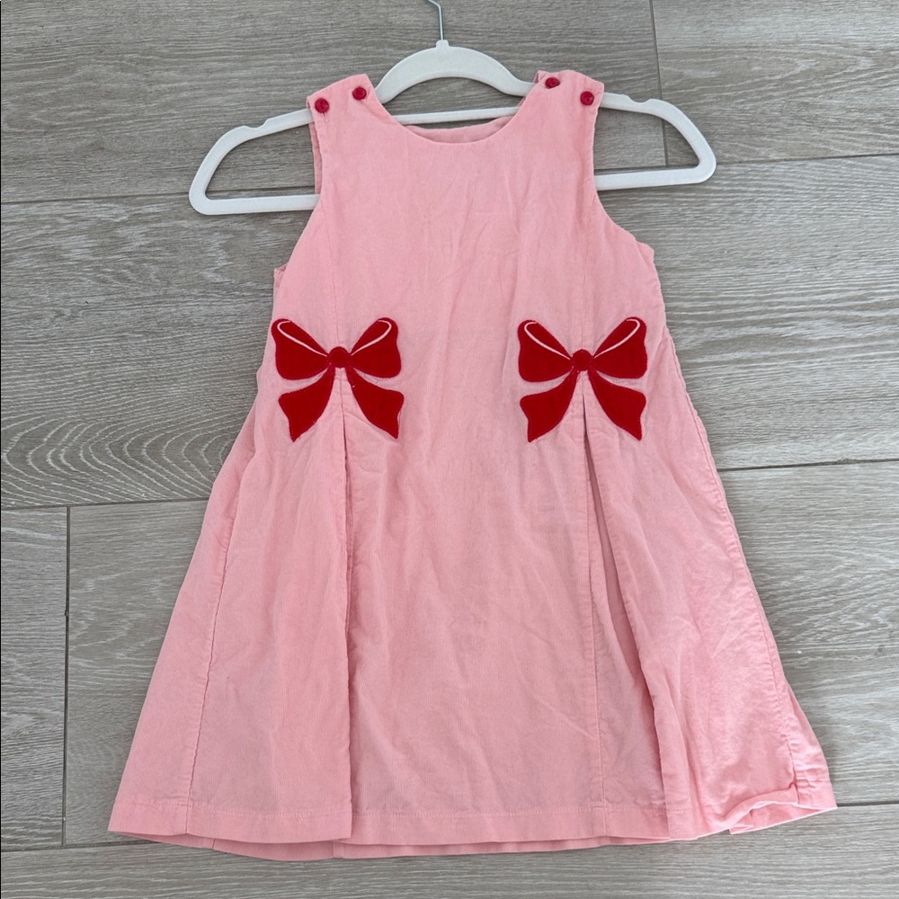 Valentine’s day dress! Adorable Light Corduroy